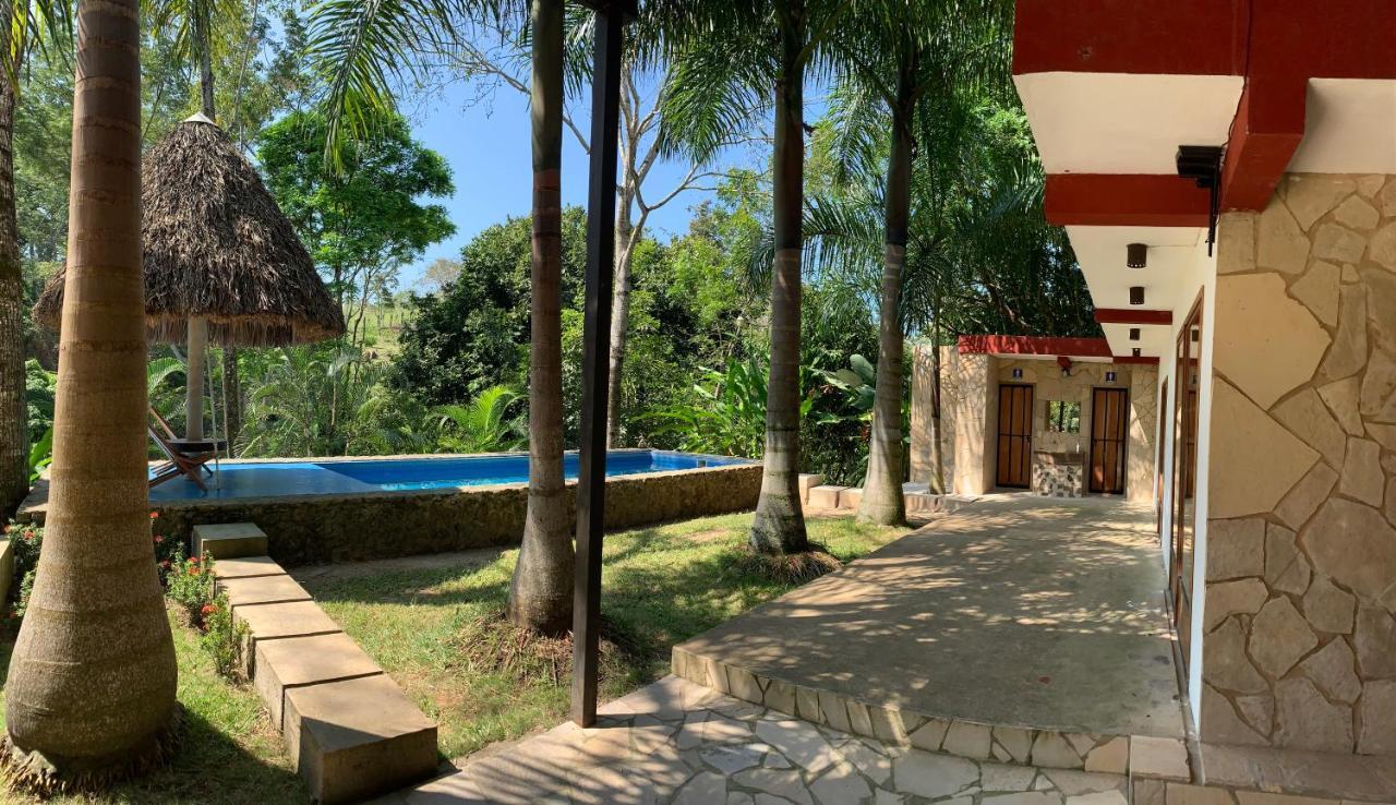 Cabanas Maya Rue Паленке Экстерьер фото